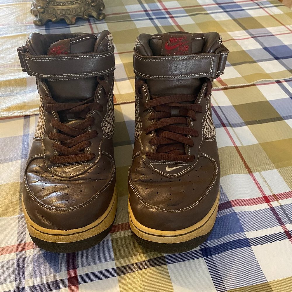 Nike Air Men's Brown Running Shoes Size 12 - Picture 5 of 12